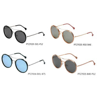 Cramilo Eyewear Sunglasses MESSINA | Classic Round Polarized Fashion Sunglasses