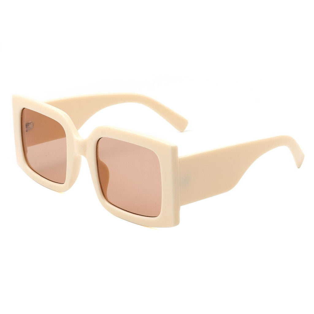 Cramilo Eyewear Sunglasses Nude Vesela - Retro Square Oversize Fashion Sunglasses