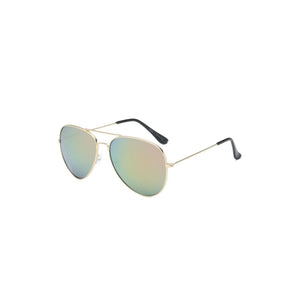 Cramilo Eyewear Sunglasses Peach Aerin - Classic Mirrored Fashion Aviator Sunglasses