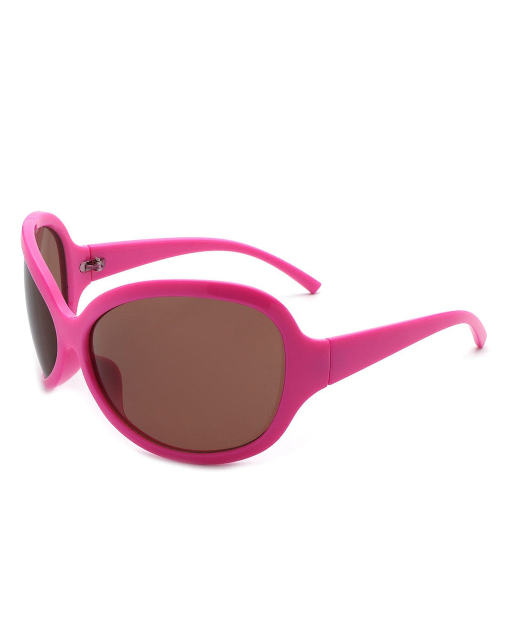 Cramilo Eyewear Sunglasses Pink Luna - Oversize Triangle Butterfly Shape Fashion Women Sunglasses