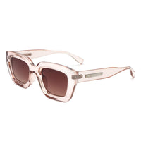 Cramilo Eyewear Sunglasses Pink Moonluxe - Classic Square Retro Tinted Fashion Sunglasses