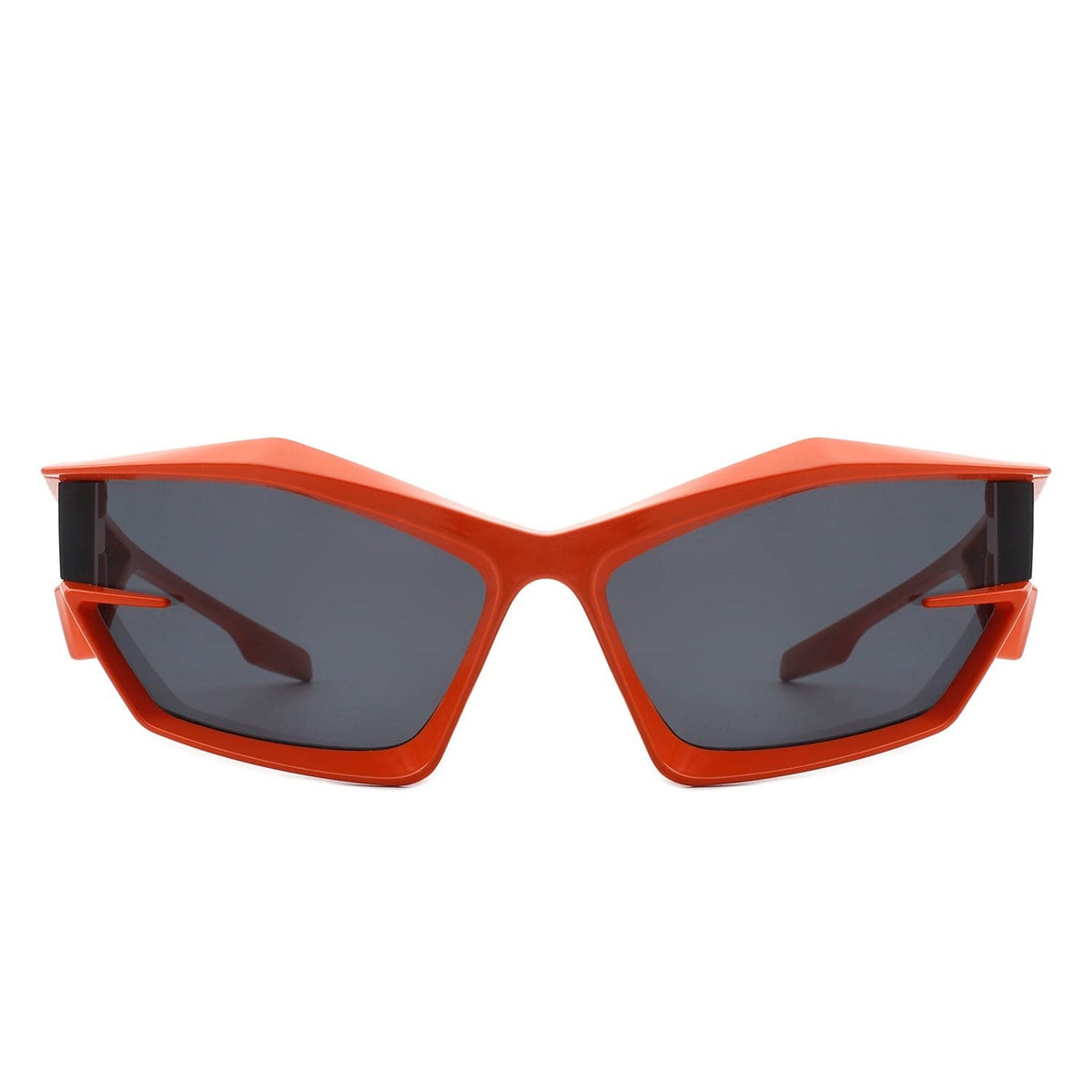 Cramilo Eyewear Sunglasses Pollich - Futuristic Rectangle Geometric Chunky Square Fashion Sunglasses