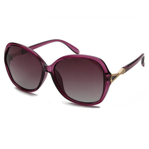 Cramilo Eyewear Sunglasses Purple SORIA - Women Oversize Polarized Square Fashion Sunglasses