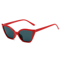 Cramilo Eyewear Sunglasses Red HOLYOKE | Women Retro Vintage Cat Eye Sunglasses