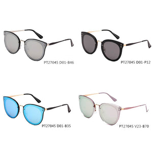 Cramilo Eyewear Sunglasses RIMINI | Women Round Cat Eye Fashion Sunglasses