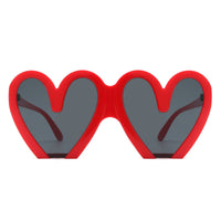 Cramilo Eyewear Sunglasses Skylette - Heart Shaped Oversized Party Fashion Sunglasses