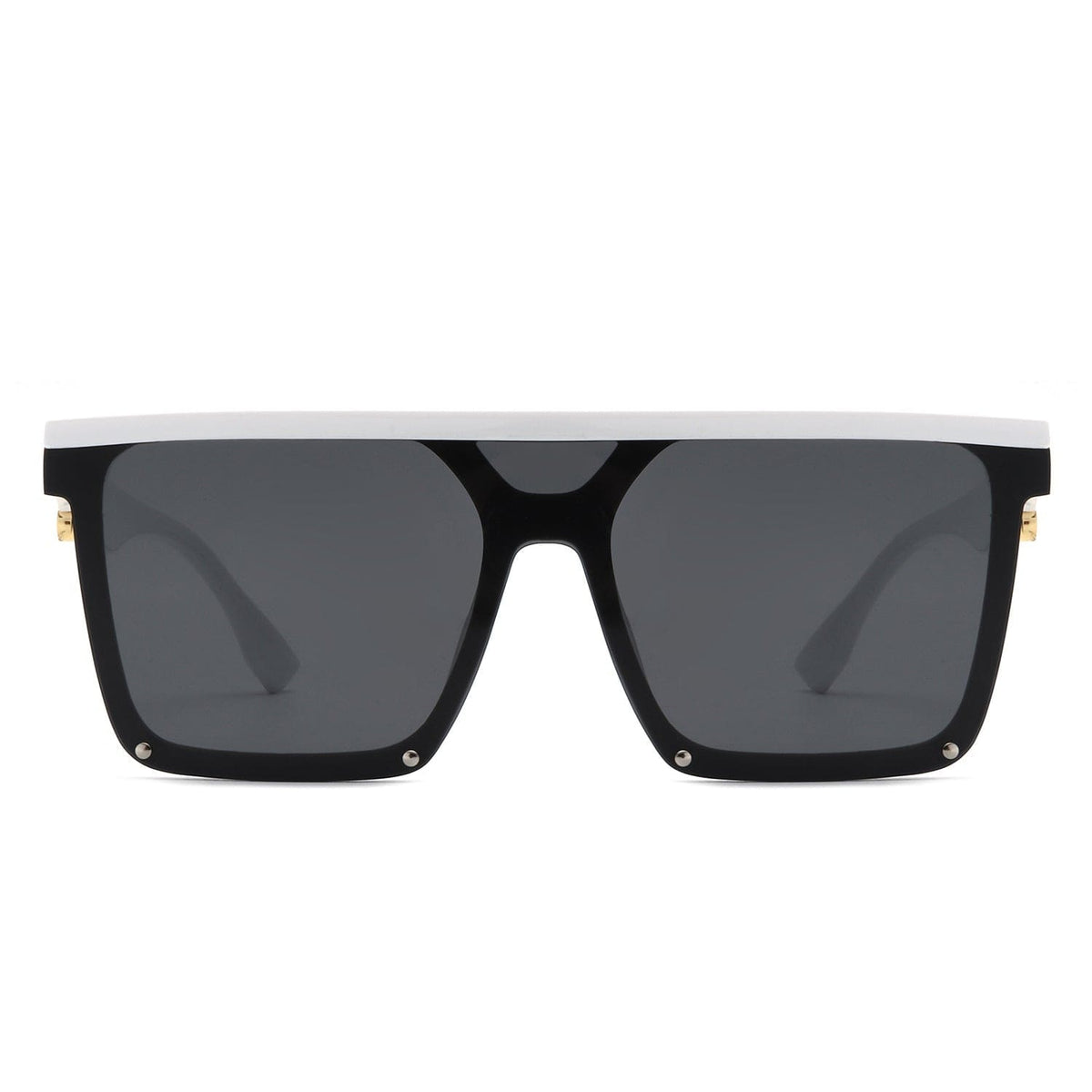 Cramilo Eyewear Sunglasses Sunquest - Square Flat Top Women Fashion Oversize Sunglasses
