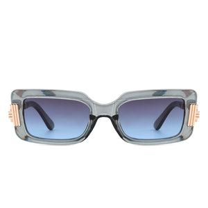 Cramilo Eyewear Sunglasses Sylphine - Oversize Sporty Square Chunky Shield Sunglasses