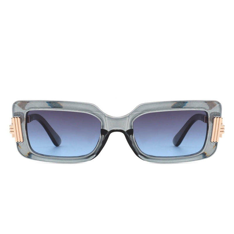 Cramilo Eyewear Sunglasses Sylphine - Oversize Sporty Square Chunky Shield Sunglasses