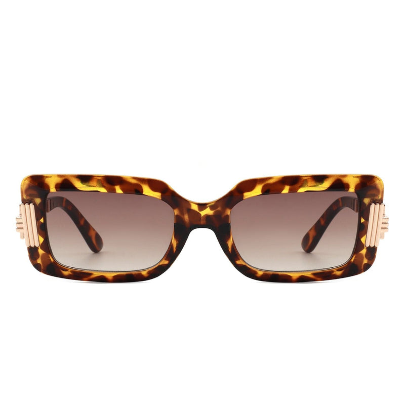 Cramilo Eyewear Sunglasses Sylphine - Oversize Sporty Square Chunky Shield Sunglasses