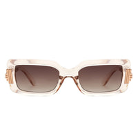 Cramilo Eyewear Sunglasses Sylphine - Oversize Sporty Square Chunky Shield Sunglasses