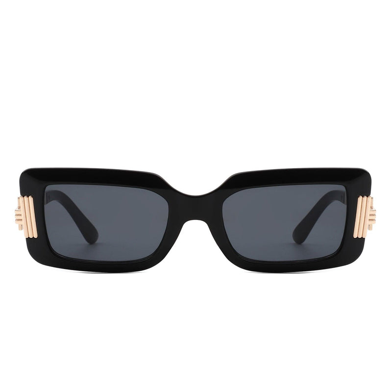 Cramilo Eyewear Sunglasses Sylphine - Oversize Sporty Square Chunky Shield Sunglasses