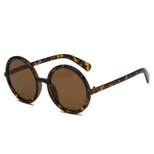 Cramilo Eyewear Sunglasses Tortoise INDIANA | Women Round Oversize Sunglasses