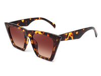 Cramilo Eyewear Sunglasses Tortoise Lysira - Women Retro Cat Eye High Pointed Fashion Sunglasses