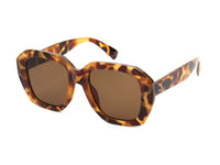 Cramilo Eyewear Sunglasses Tortoise Sheridan | Women Square Oversize Fashion Sunglasses