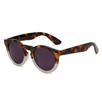 Cramilo Eyewear Sunglasses Tortoise/White Bala - Retro Round Fashion Circle Sunglasses
