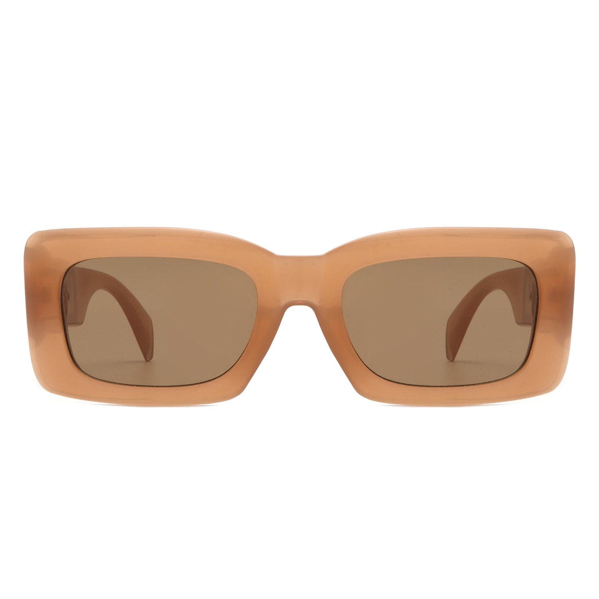 Cramilo Eyewear Sunglasses Ublaeso - Retro Square Thick Frame Luxury Fashion Sunglasses