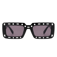 Cramilo Eyewear Sunglasses Undynite - Rectangle Irregular Frame Retro Fashion Square Sunglasses