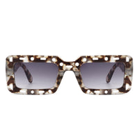 Cramilo Eyewear Sunglasses Undynite - Rectangle Irregular Frame Retro Fashion Square Sunglasses