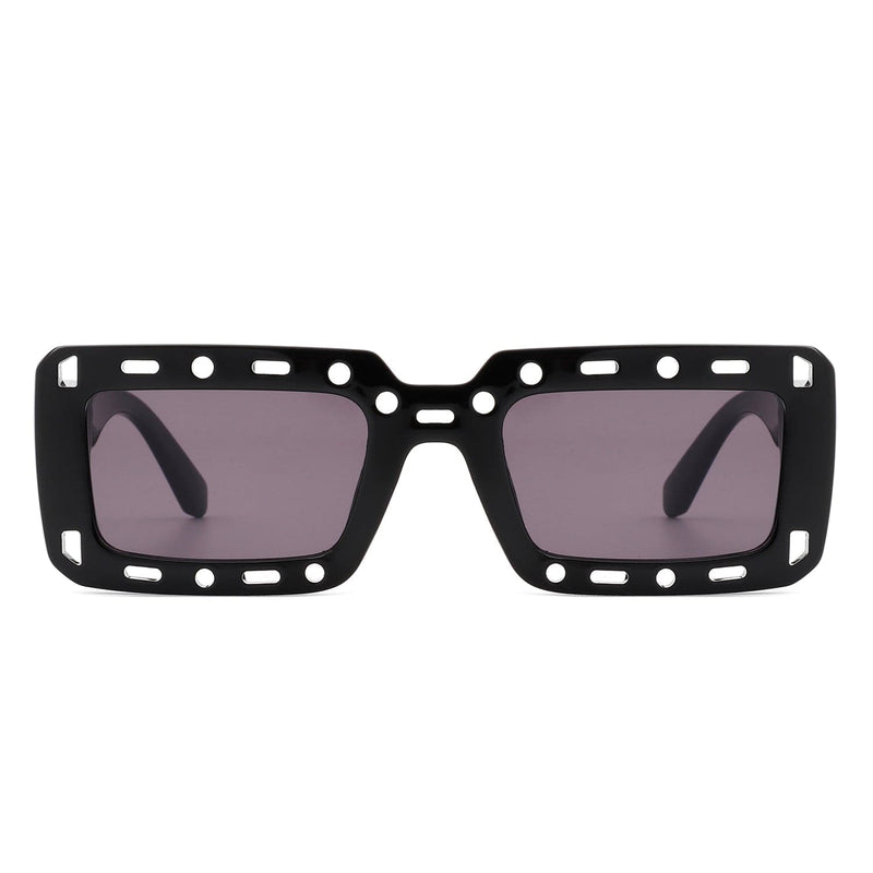 Cramilo Eyewear Sunglasses Undynite - Rectangle Irregular Frame Retro Fashion Square Sunglasses