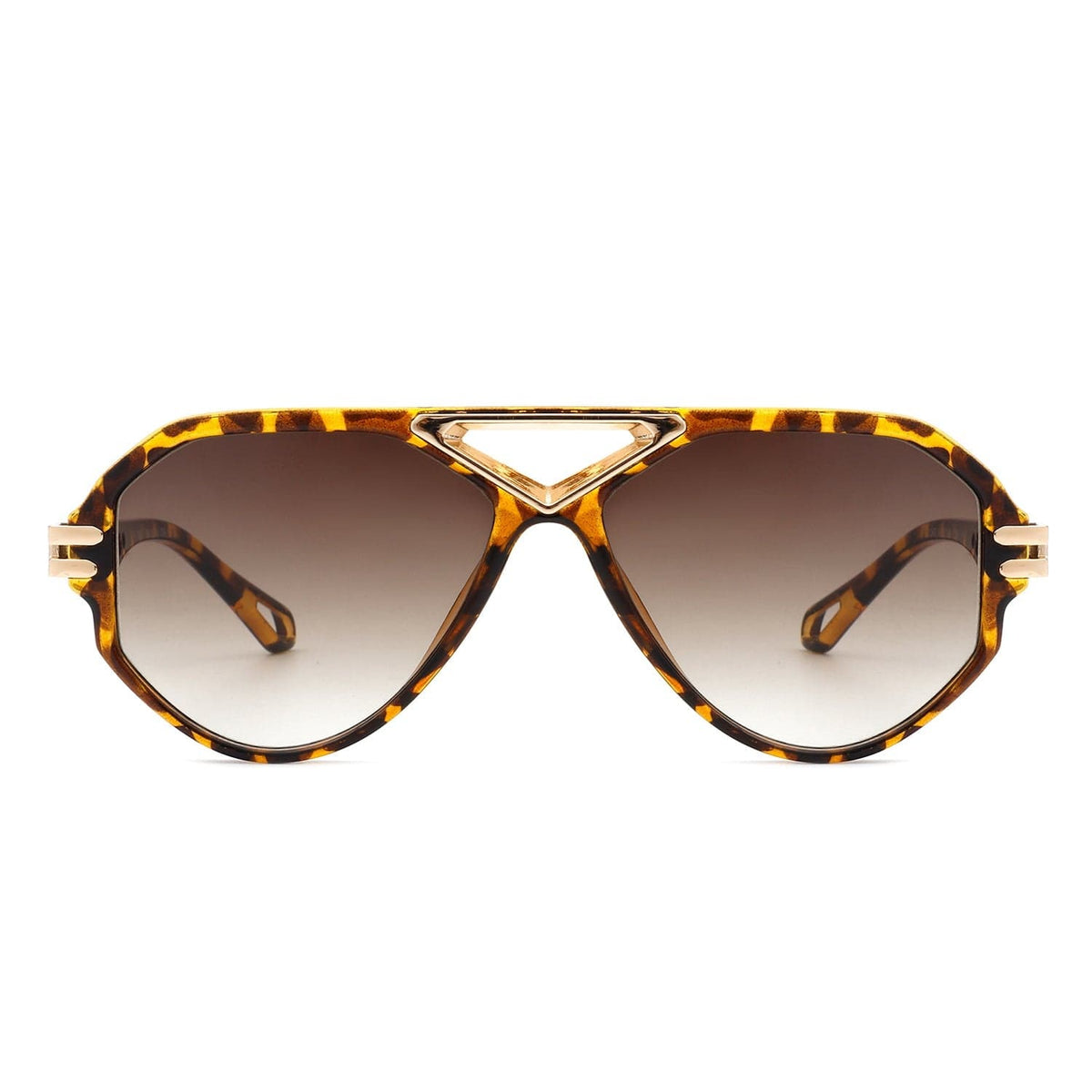Cramilo Eyewear Sunglasses Unityth - Geometric Retro Round Vintage Fashion Aviator Sunglasses