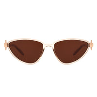 Cramilo Eyewear Sunglasses Vega - Women Triangle Retro Fashion Cat Eye Sunglasses