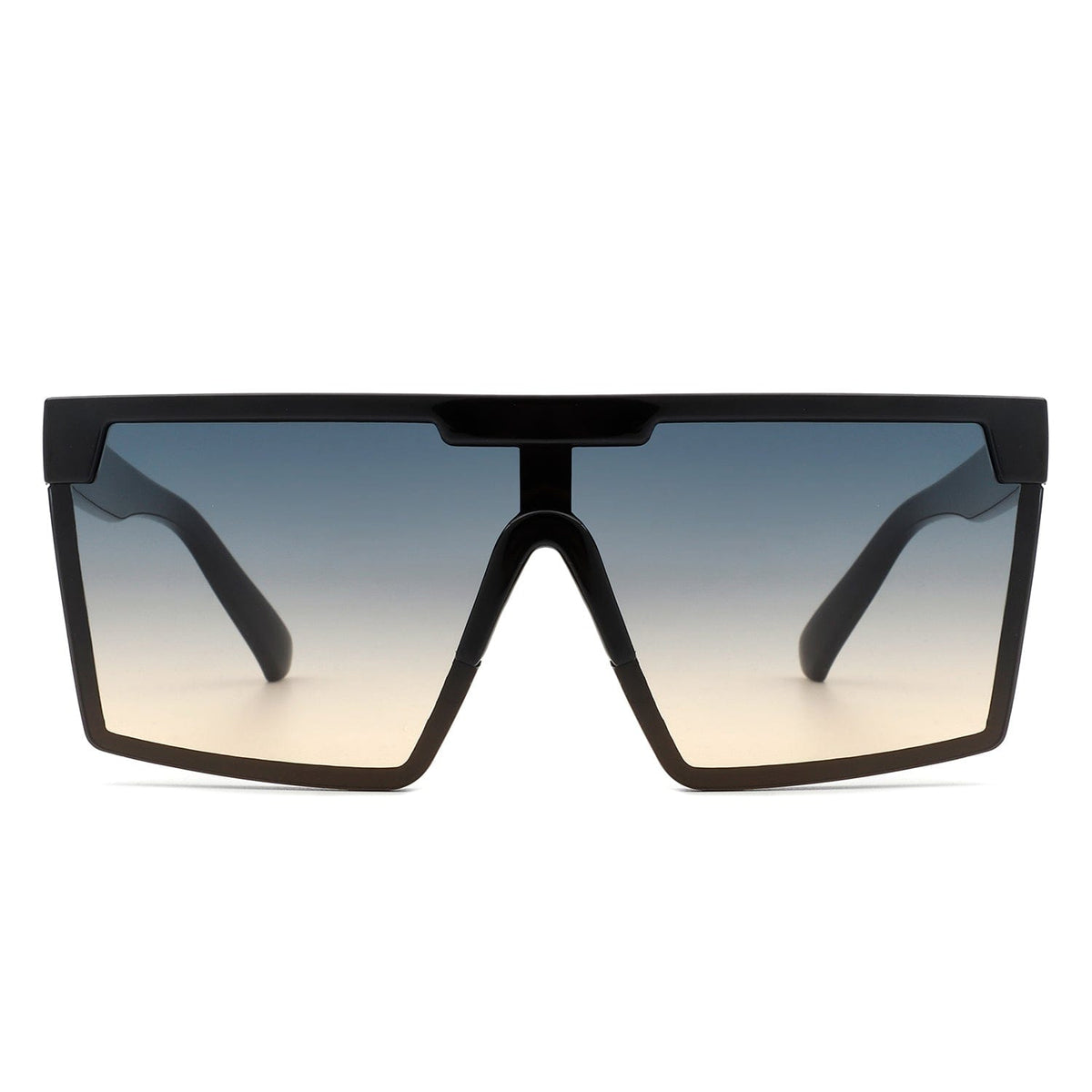 Cramilo Eyewear Sunglasses Vitalize - Oversize Retro Square Flat Top Tinted Fashion Women Sunglasses