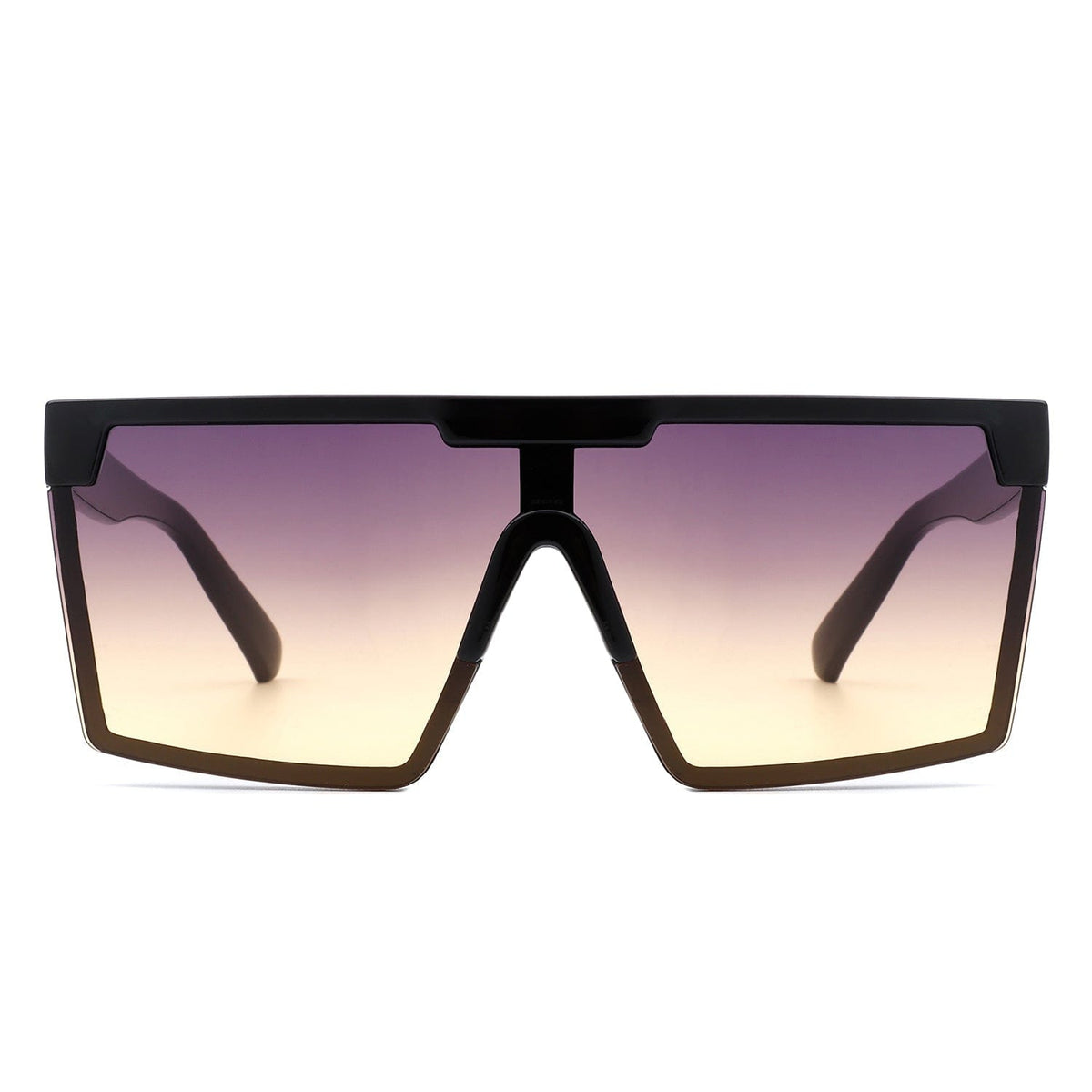 Cramilo Eyewear Sunglasses Vitalize - Oversize Retro Square Flat Top Tinted Fashion Women Sunglasses