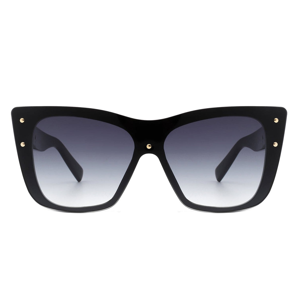 Cramilo Eyewear Sunglasses Windborn - Women Retro Square Tinted Cat Eye Fashion Sunglasses