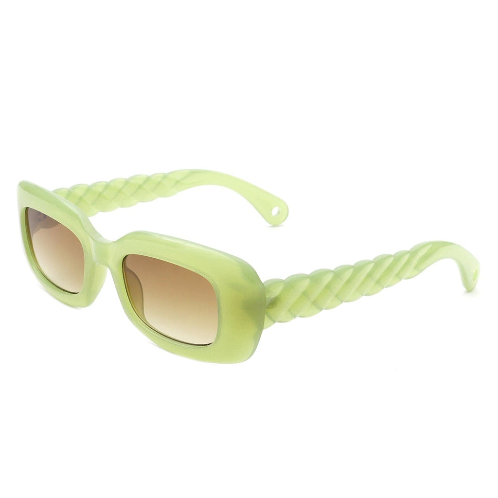 Cramilo Eyewear Sunglasses Wonderia - Rectangle Narrow Retro Slim Square Fashion Sunglasses
