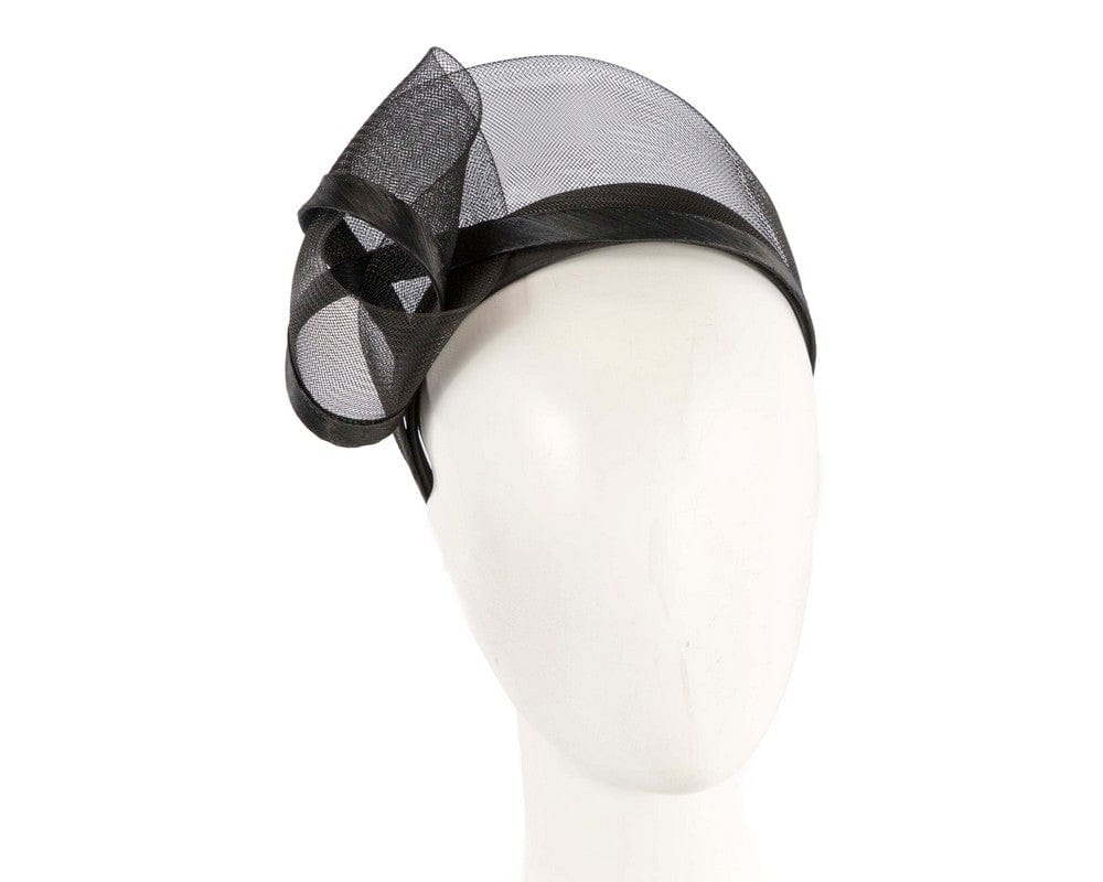Cupids Millinery Women's Hat Black Black fashion headband by Fillies Collection