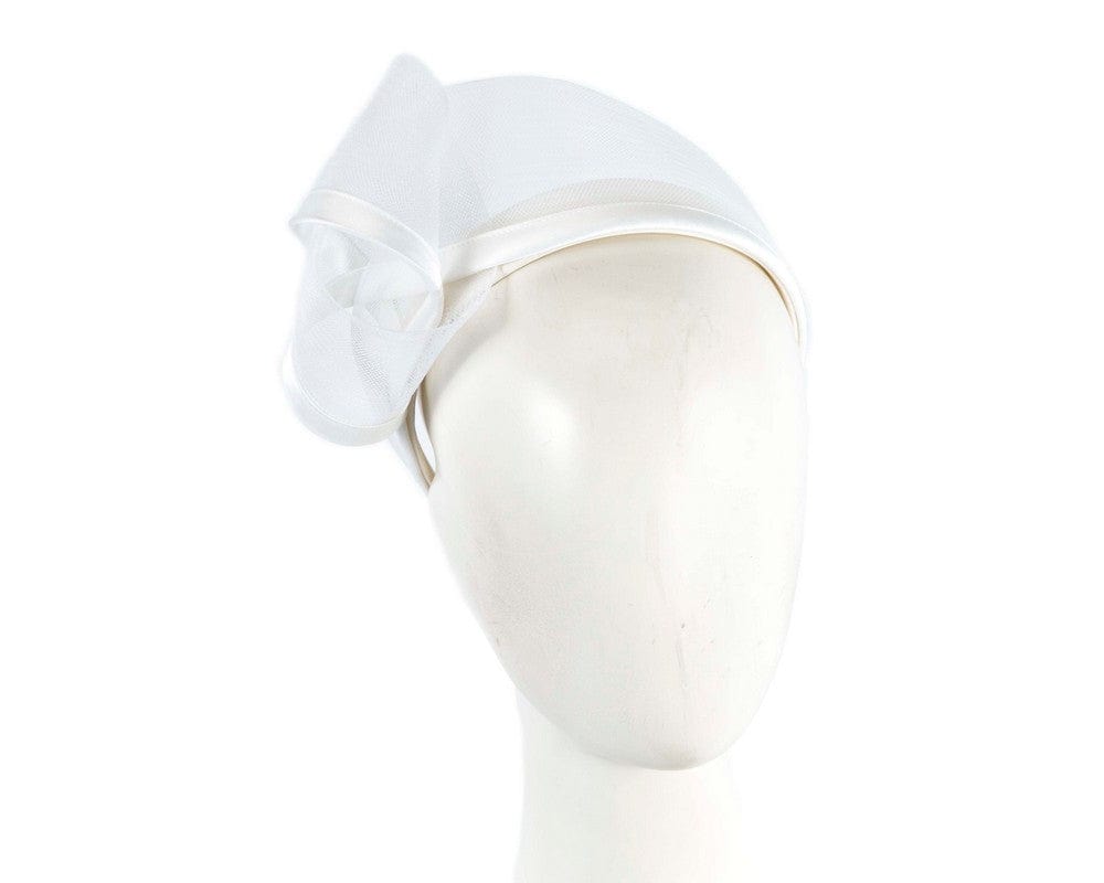 Cupids Millinery Women's Hat Cream White fashion headband by Fillies Collection