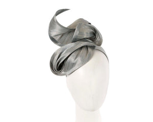 Cupids Millinery Women's Hat Silver Silver designers racing fascinator by Fillies Collection