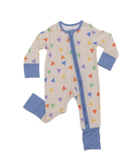 Eclipse Kids Baby & Toddler Sleepwear Confetti - Long Sleeve Zipper Romper