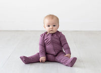 Eclipse Kids Baby & Toddler Sleepwear Iris - Long Sleeve Zipper Romper