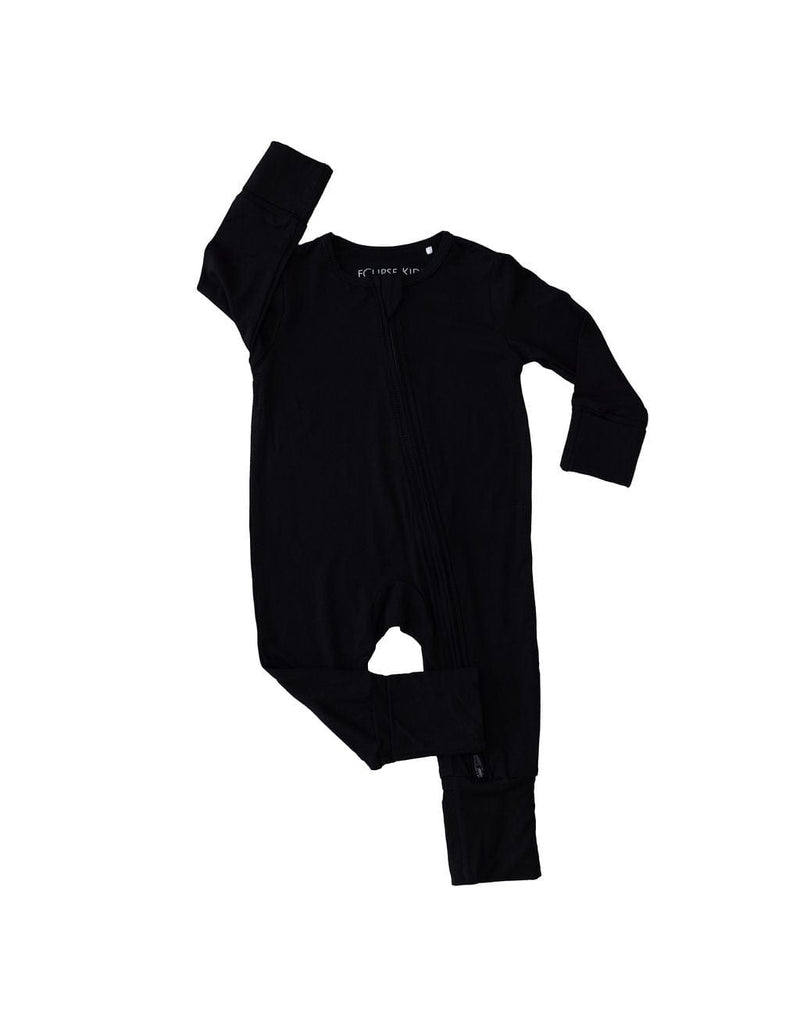 Eclipse Kids Baby & Toddler Sleepwear Midnight - Long Sleeve Zipper Romper