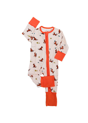 Eclipse Kids Baby & Toddler Sleepwear The Wonderful Thing About Tiggers - Long Sleeve Zipper Sleep Romper