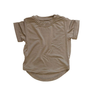 Eclipse Kids Bamboo Tee - Fossil