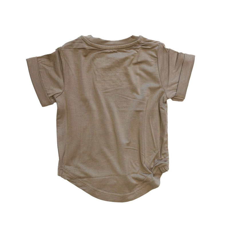 Eclipse Kids Bamboo Tee - Fossil