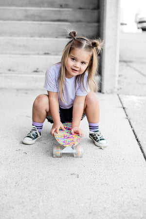 Eclipse Kids Bamboo Tee - Pastel Lilac