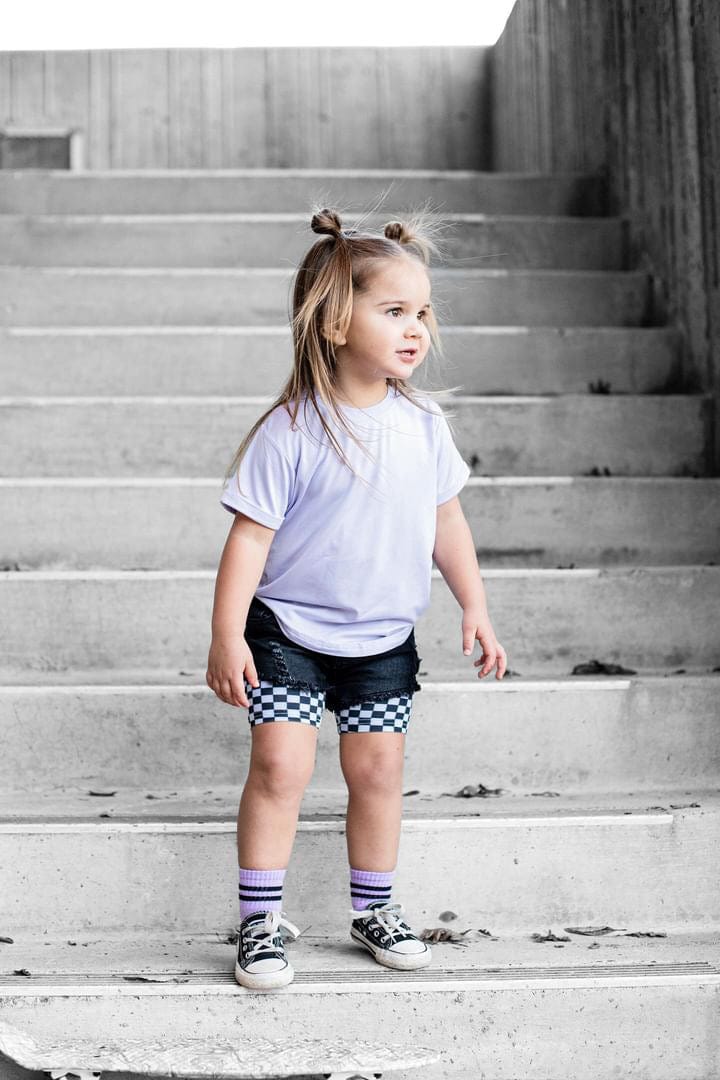 Eclipse Kids Bamboo Tee - Pastel Lilac