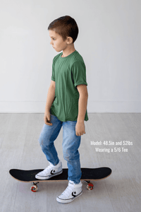 Eclipse Kids Bamboo Tee - Watercress