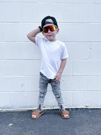 Eclipse Kids Bamboo Tee - White