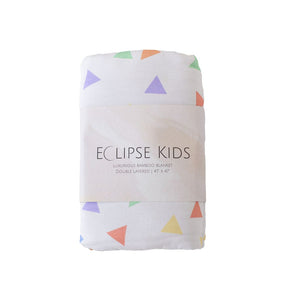 Eclipse Kids Blanket Confetti Luna Wrap - 47in X 47in double layered blanket