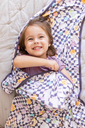 Eclipse Kids Blanket Creep It Real Luna Wrap - 47in X 47in double layered blanket