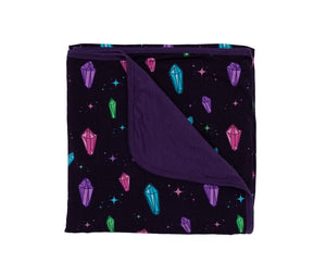 Eclipse Kids Blanket Crystals Luna Wrap - 47in X 47in double layered blanket