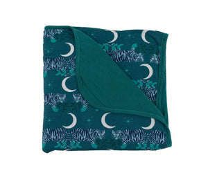 Eclipse Kids Blanket Midnight Tigers Luna Wrap - 47in X 47in double layered blanket