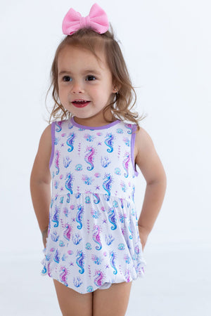 Eclipse Kids Bubble Romper - Seahorse