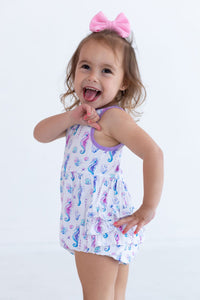 Eclipse Kids Bubble Romper - Seahorse