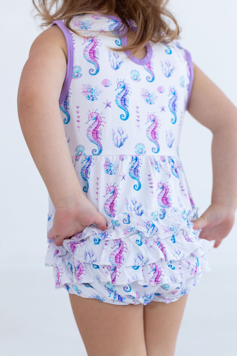 Eclipse Kids Bubble Romper - Seahorse